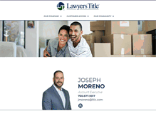 Tablet Screenshot of josephmoreno.lawyersie.com