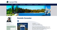 Desktop Screenshot of daniellegonzalez.lawyersie.com
