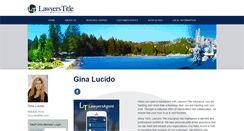 Desktop Screenshot of ginalucido.lawyersie.com