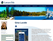 Tablet Screenshot of ginalucido.lawyersie.com