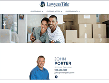 Tablet Screenshot of johnporter.lawyersie.com